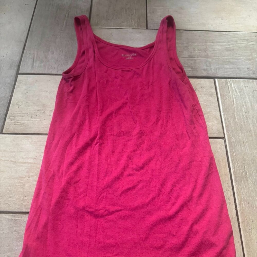 Hot pink tank top